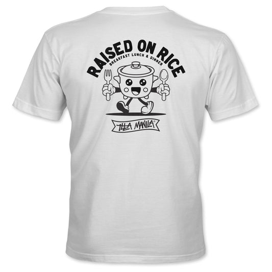 Raised T-shirt - White