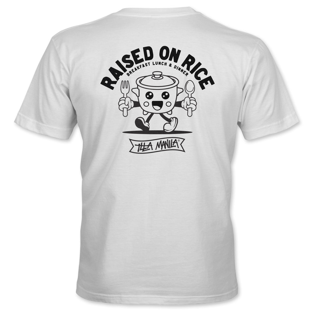 Raised T-shirt - White