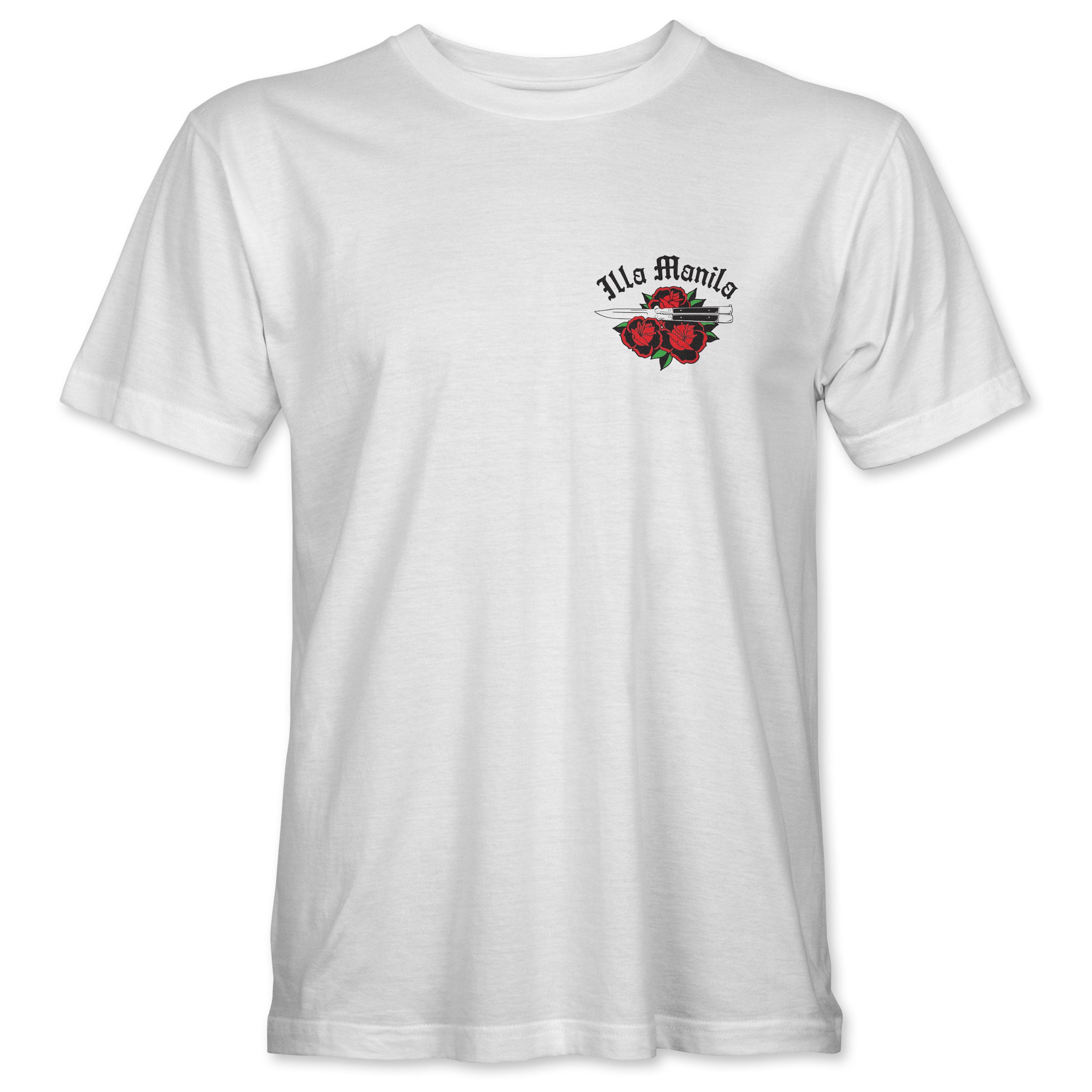 Roses are Red T-shirt - White