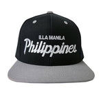ILLA Philippines Script Snapback Snapback - Black/Grey