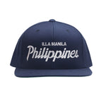 ILLA Philippines Script Snapback Snapback - Navy