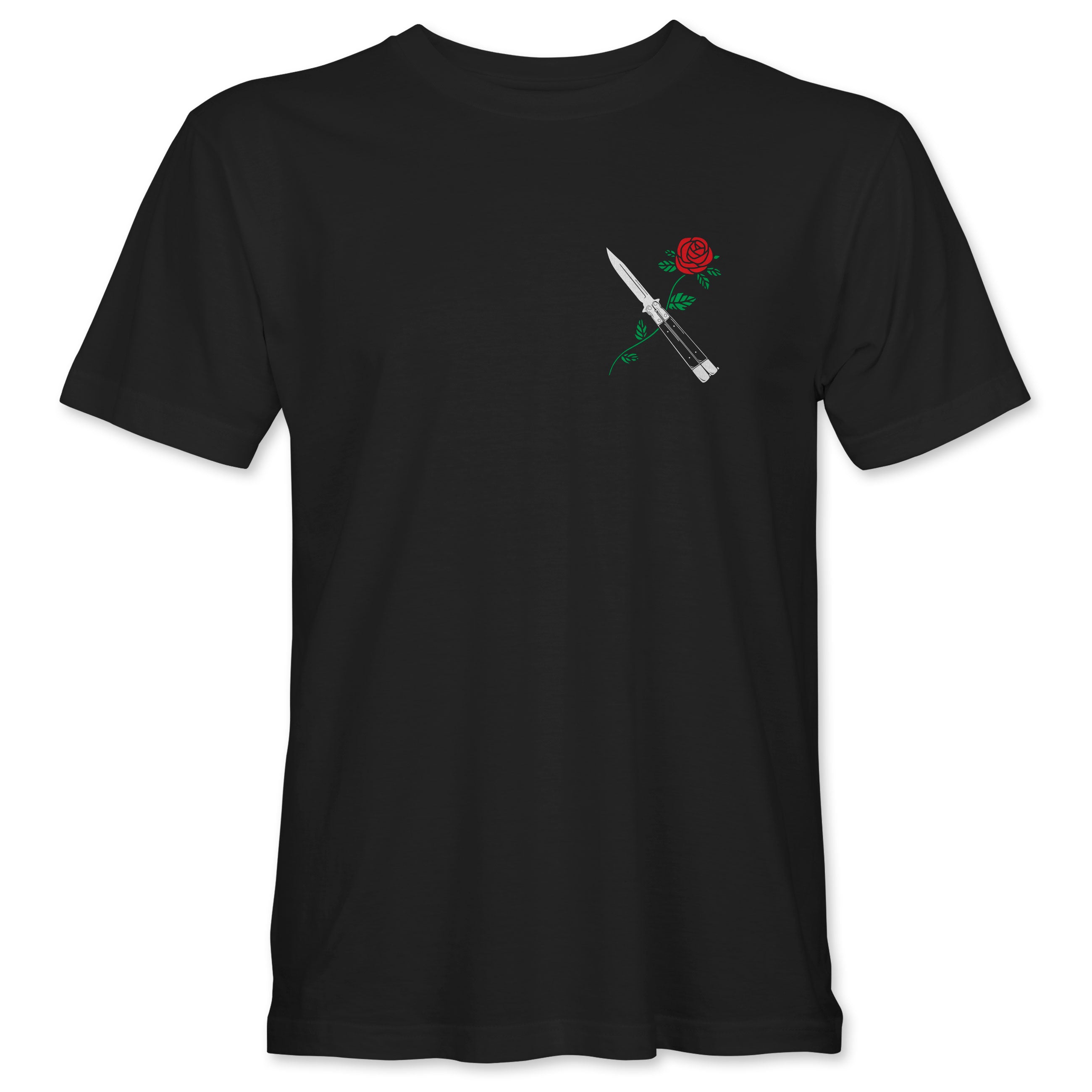 Balisong Rose T-shirt - Black