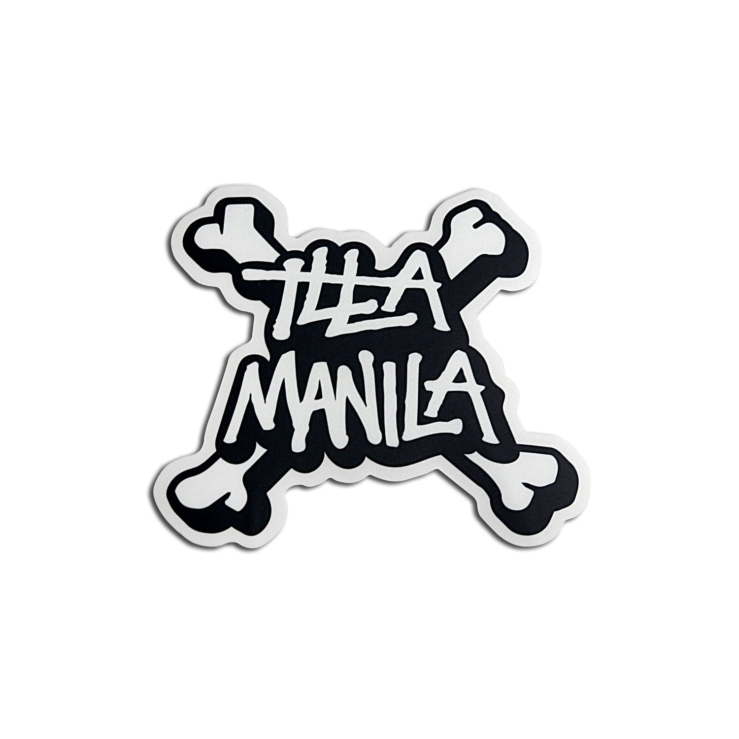 ILLA Bones Logo Small Vinyl Sticker