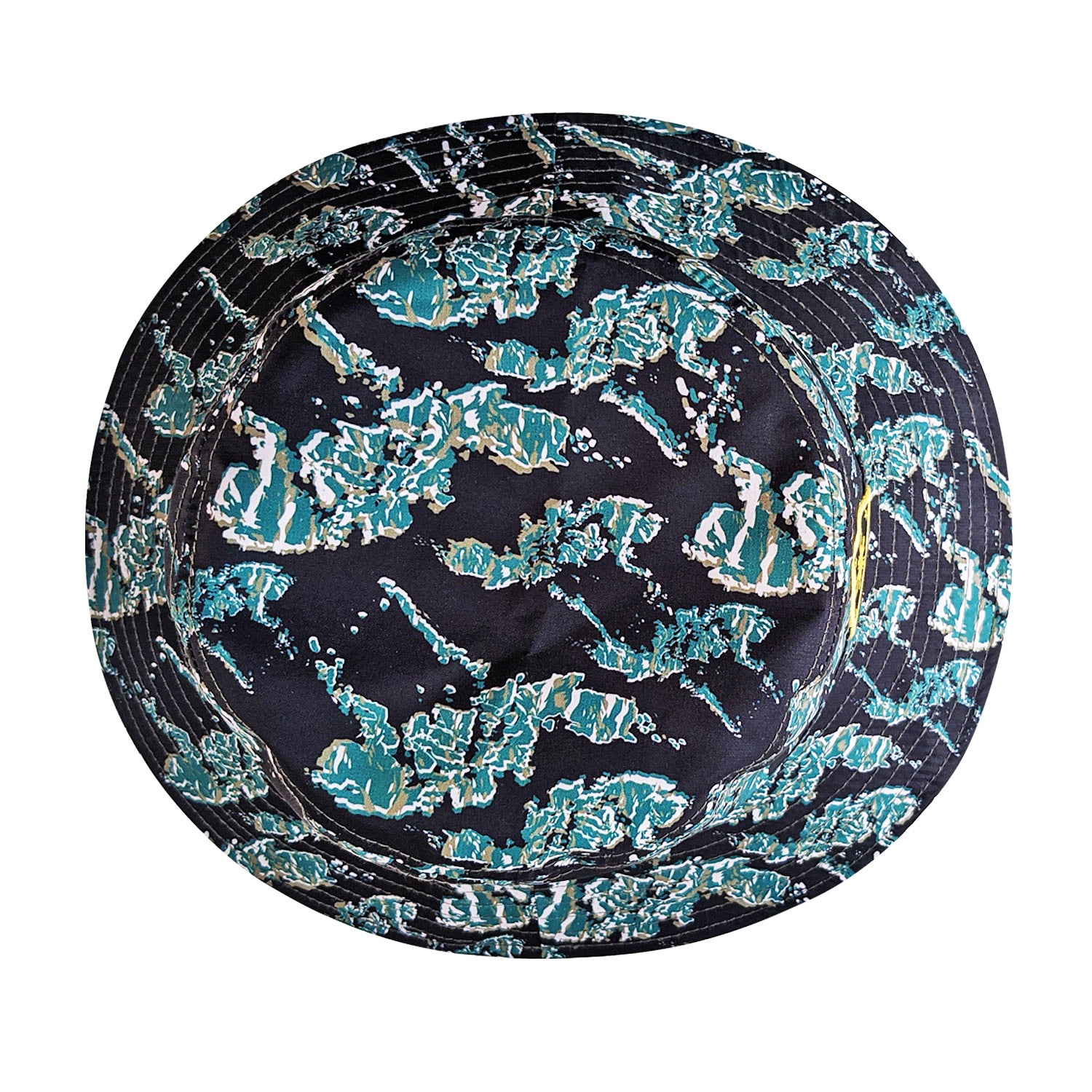 Triangle Sun Bucket Hat - Philippine Island Tiger Camo