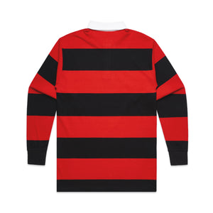 ILLA Rugby Stripe Jersey - Black/Red
