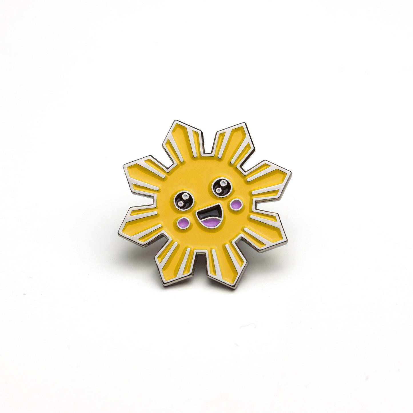 illa manila enamel pin philippine sun flag kawaii