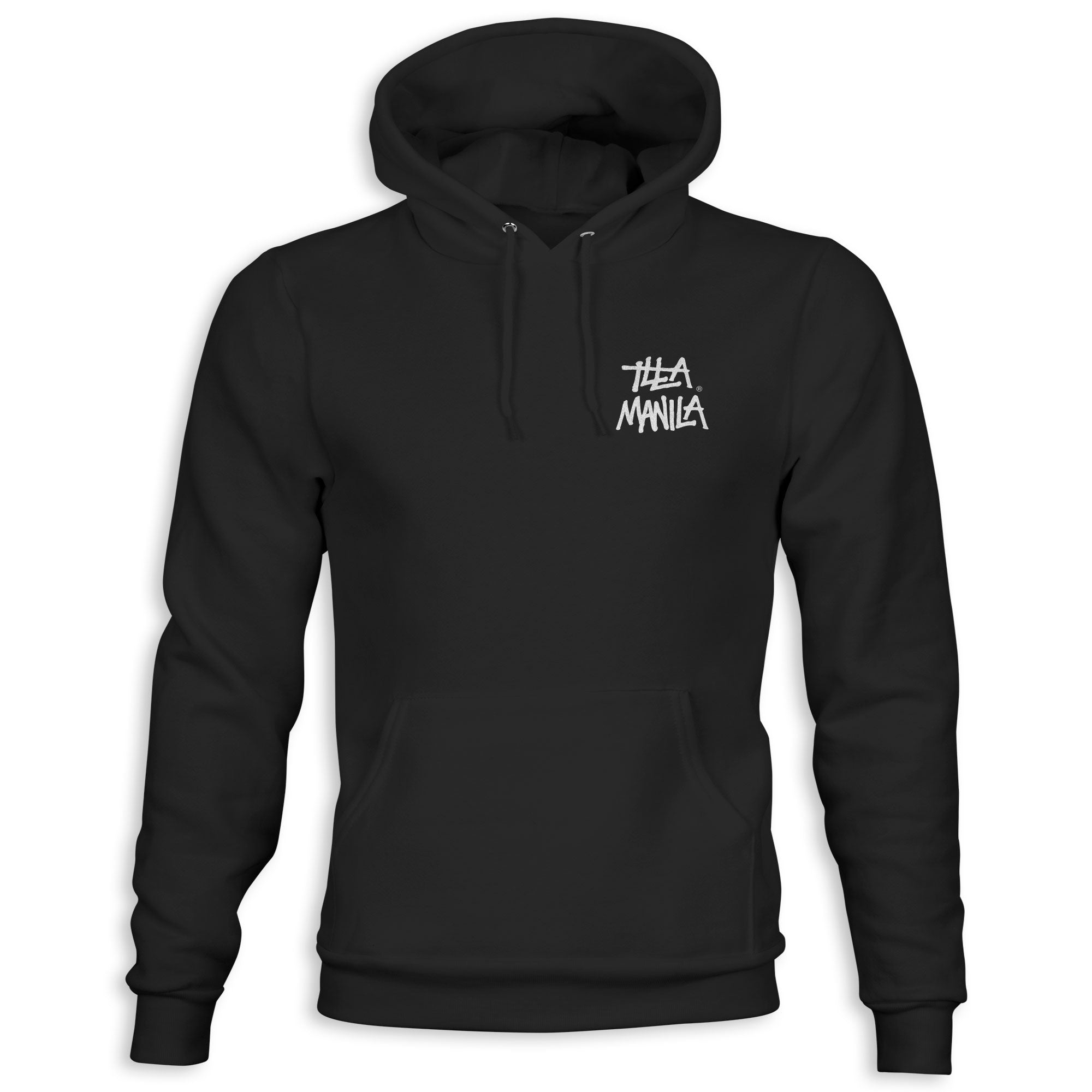 Logo Permanent Vacation Heavy Weight Hoodie - Black