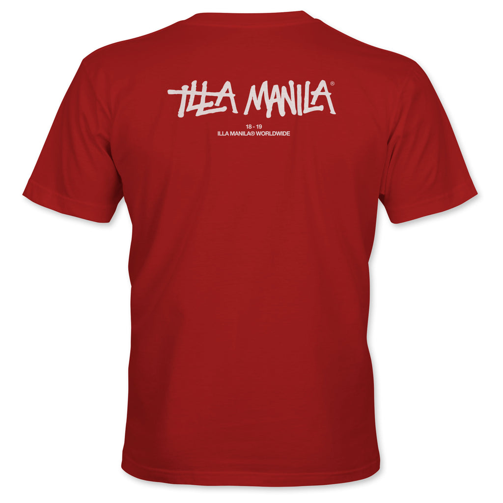 ILLA Logo Worldwide T-shirt - Red
