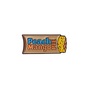 Peach Mango Pie Enamel Pin